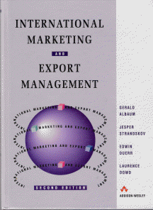 INTERNATIONAL MARKETING AND EXPORT MANAGEMENT, SECOND EDITION, B